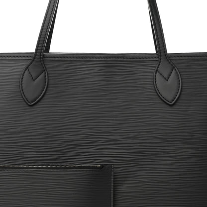 Louis Vuitton Epi Neverfull MM Black 7 of 19