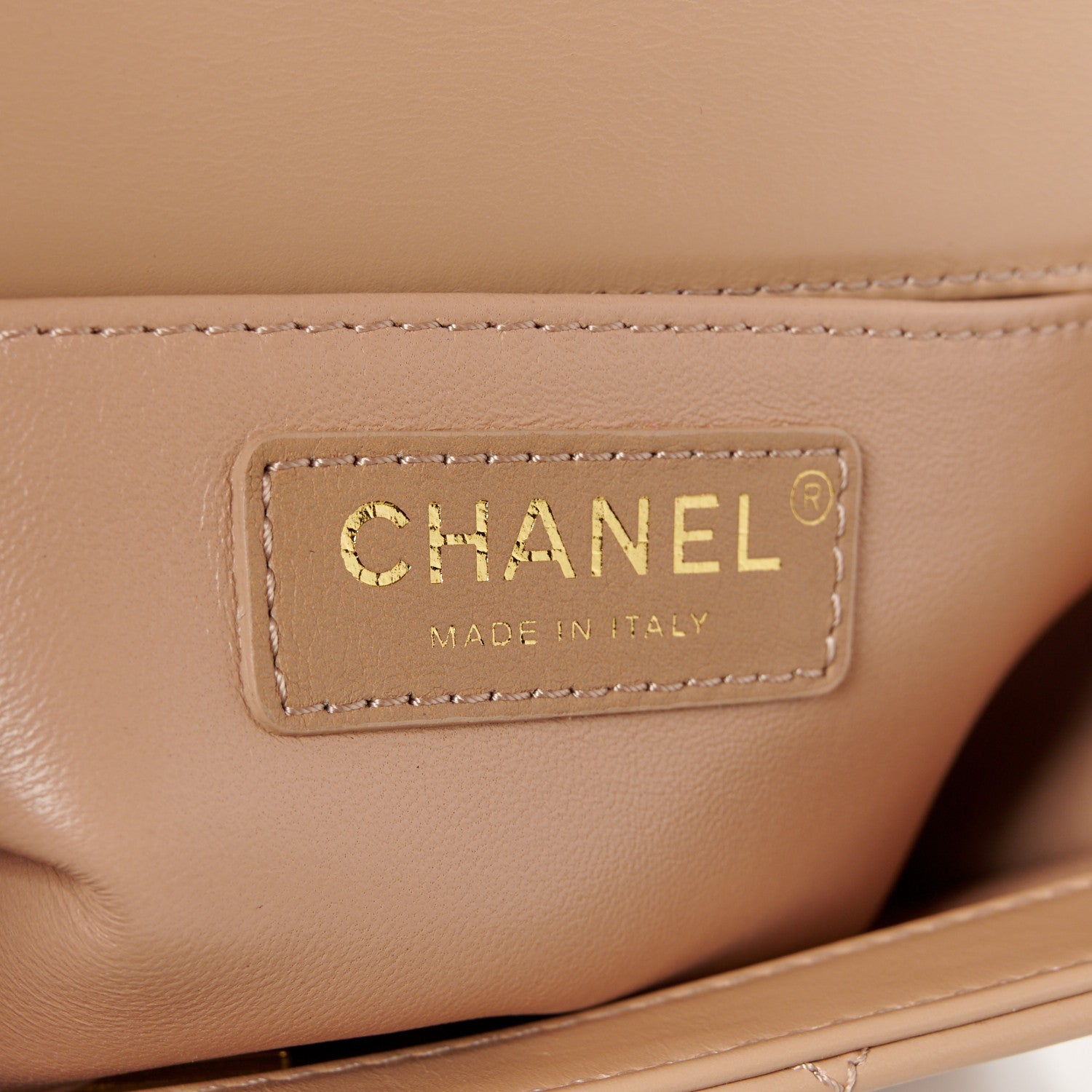 Chanel Calfskin Quilted Perfect Fit Flap Beige 6 of 10