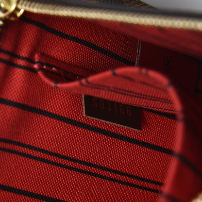 Louis Vuitton Damier Ebene Neverfull MM GM Pochette 8 of 8