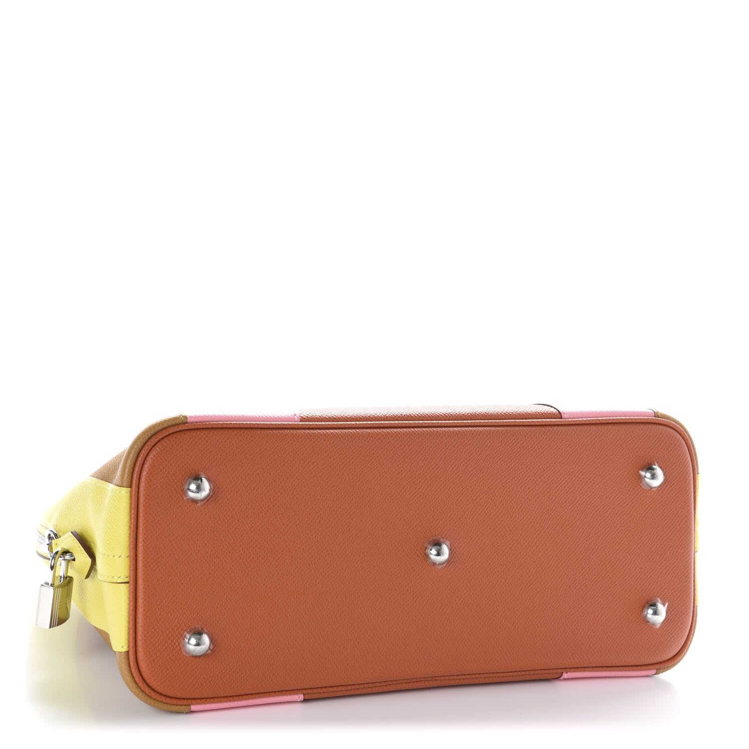Hermes Epsom 1923 Sunrise Bolide 30 Lime Sesame Rose Confetti Terre Battue 4 of 13