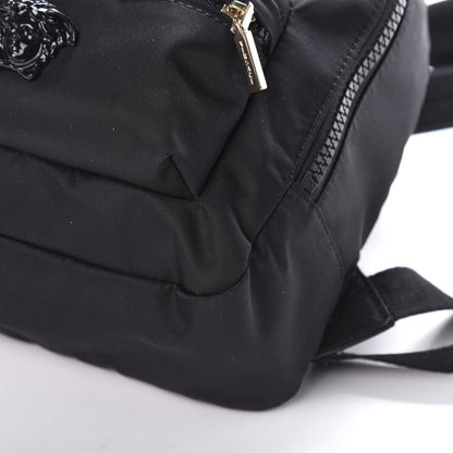 Versace Nylon Mini Palazzo Backpack Black 8 of 8