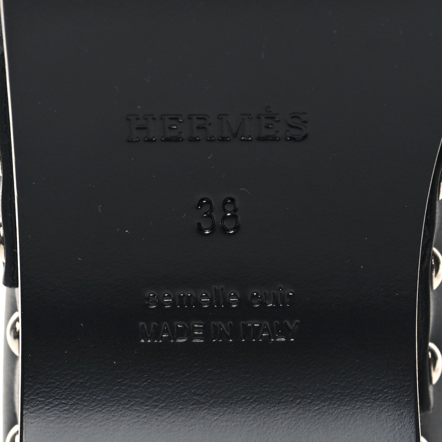 Calfskin Calya Mules 38 Black