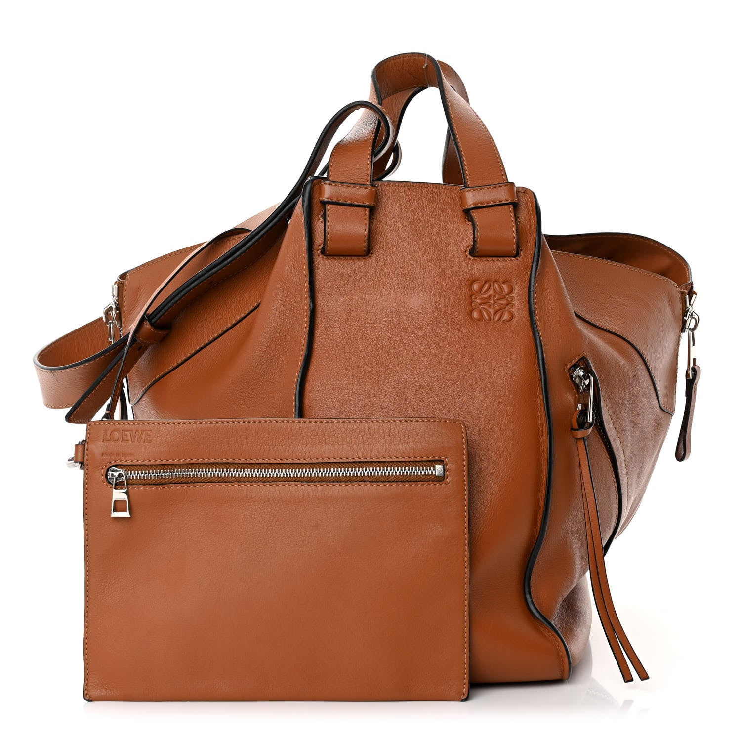 Loewe Calfskin Medium Hammock Shoulder Bag Tan 1 of 13