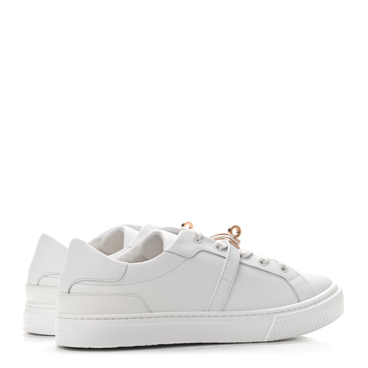 Hermes Calfskin Day Sneakers 39 White 3 of 4