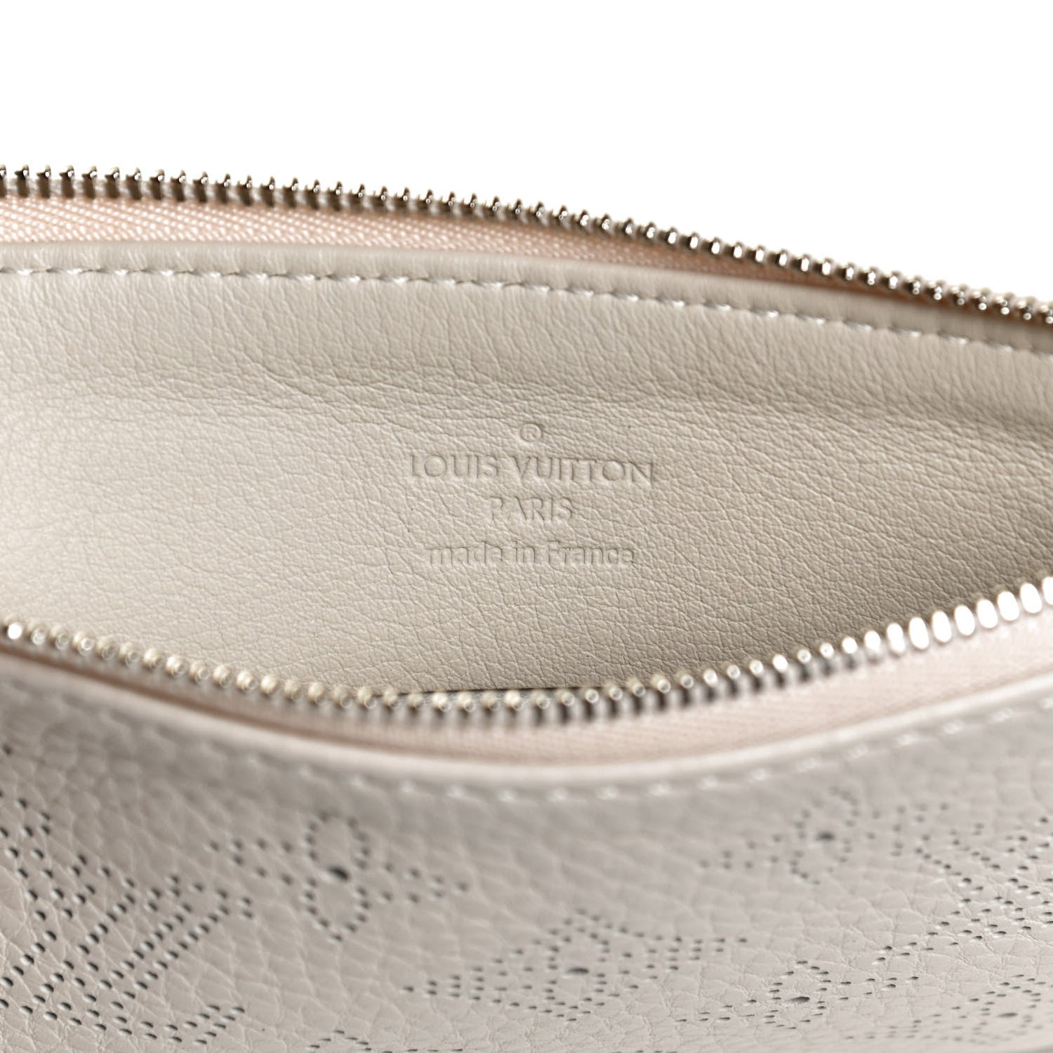 Louis Vuitton Mahina Selene Pochette PM Ivory 6 of 10