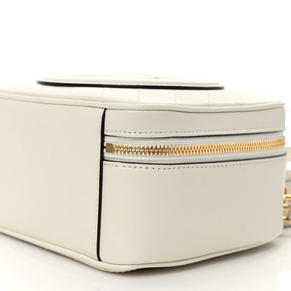 Gucci Sakai Be Green Calfskin Diagonal Stitched Blondie Top Handle Bag Mystic White 8 of 8
