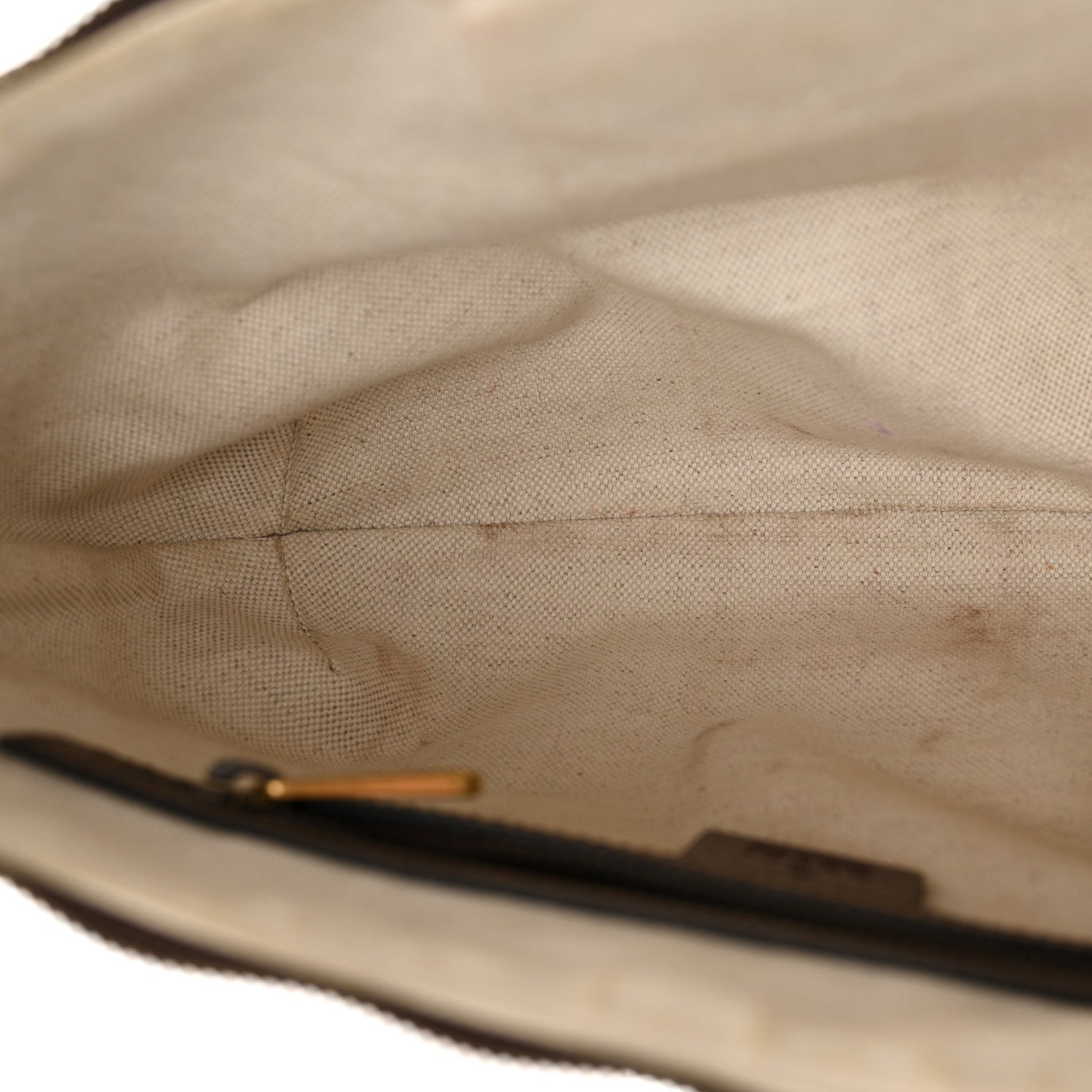 Gucci GG Supreme Monogram Web Small Ophidia Half Moon Hobo Brown 11 of 16