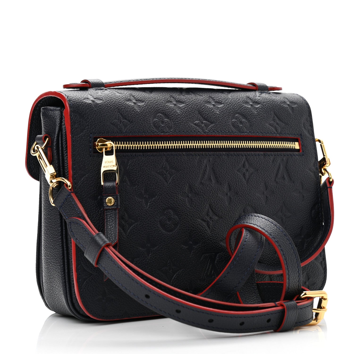 Louis Vuitton Empreinte Pochette Metis Marine Rouge 3 of 9