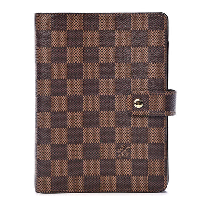 Louis Vuitton Damier Ebene Medium Ring Agenda Cover 1 of 7