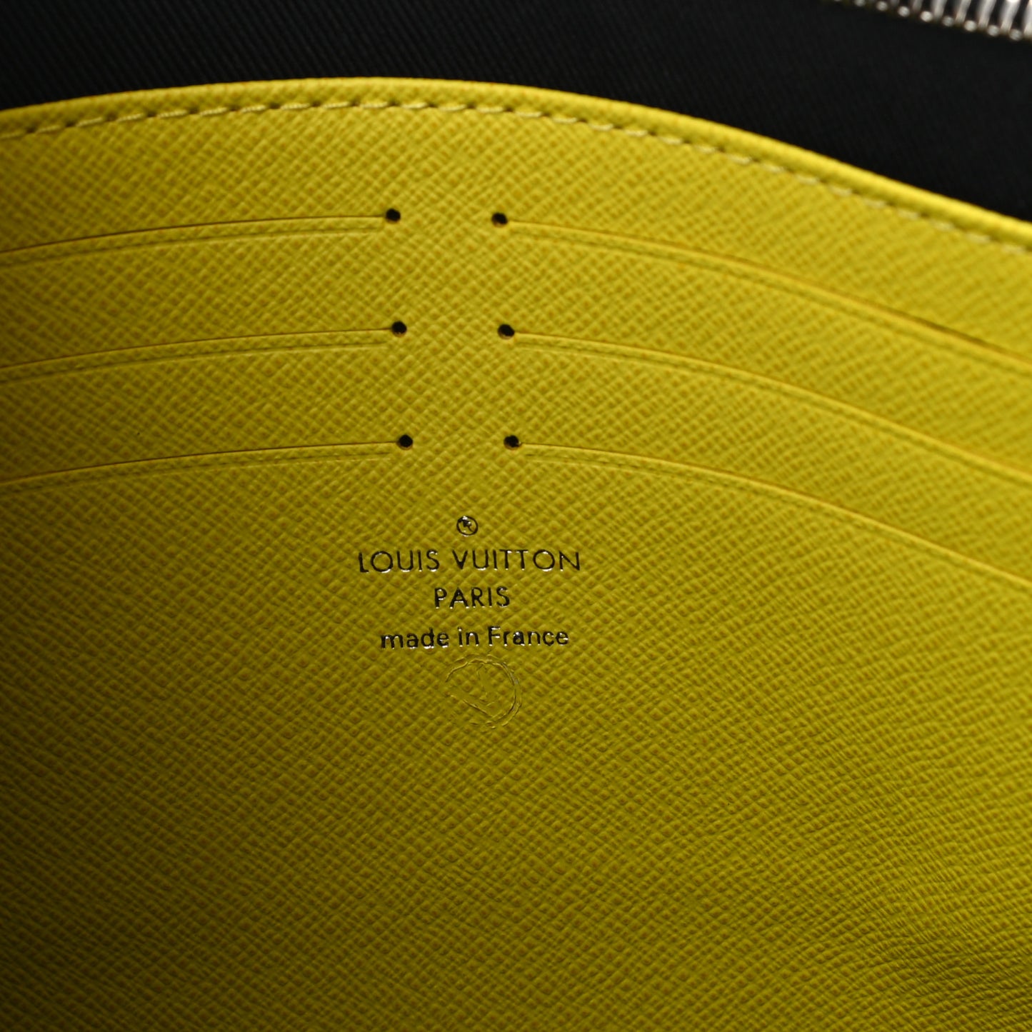 Damier Graphite Pochette Voyage MM Yellow