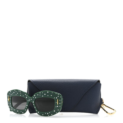 Loewe Acetate Cat Eye Sunglasses LW4114IS Green 7 of 7