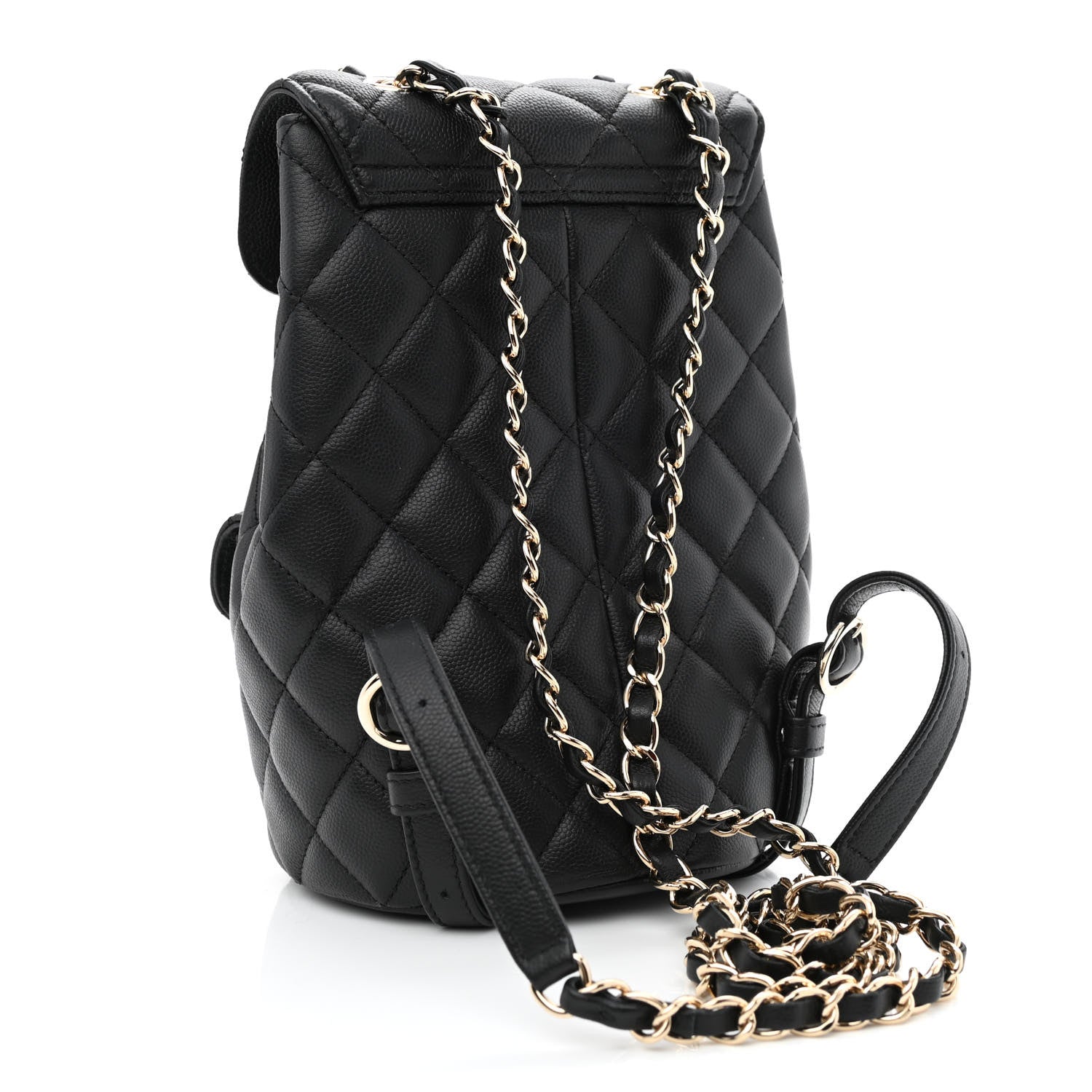 Chanel Caviar Quilted Pockets Backpack Black 2 of 10