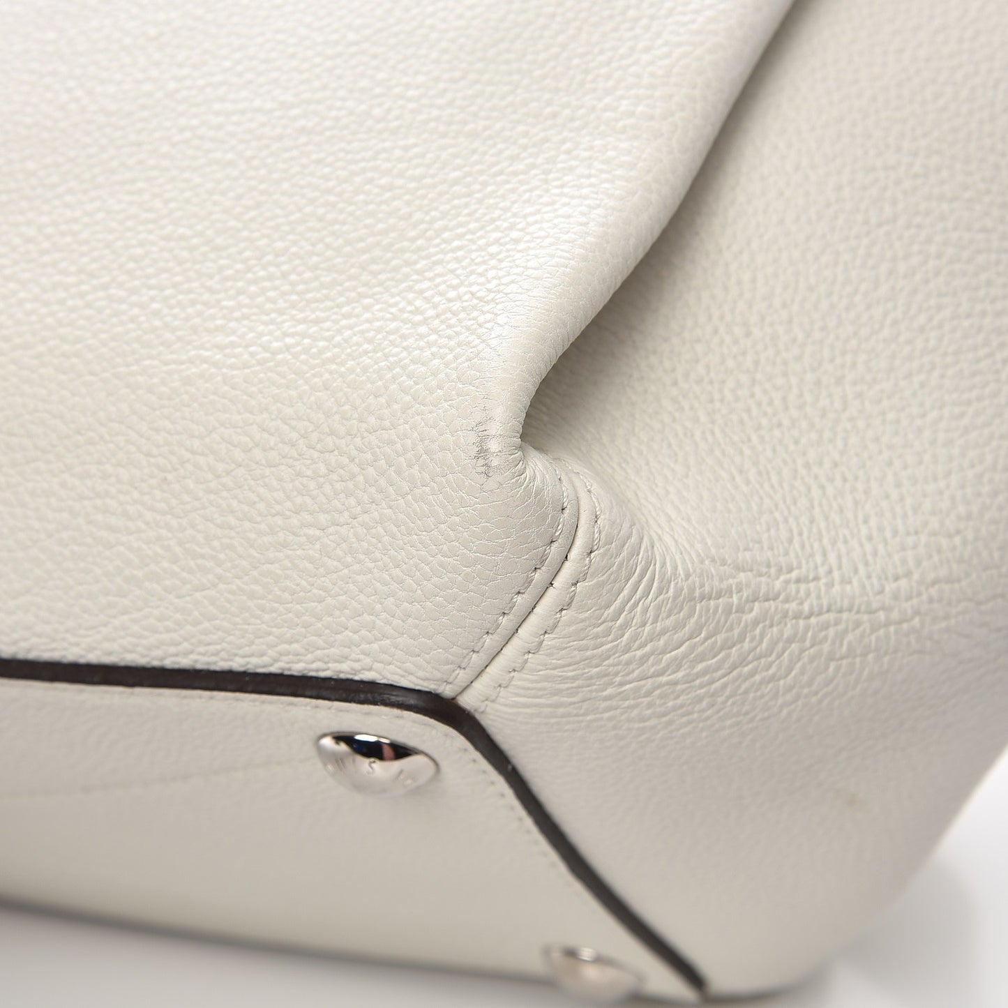 Veau Cachemire Python Babylone MM White