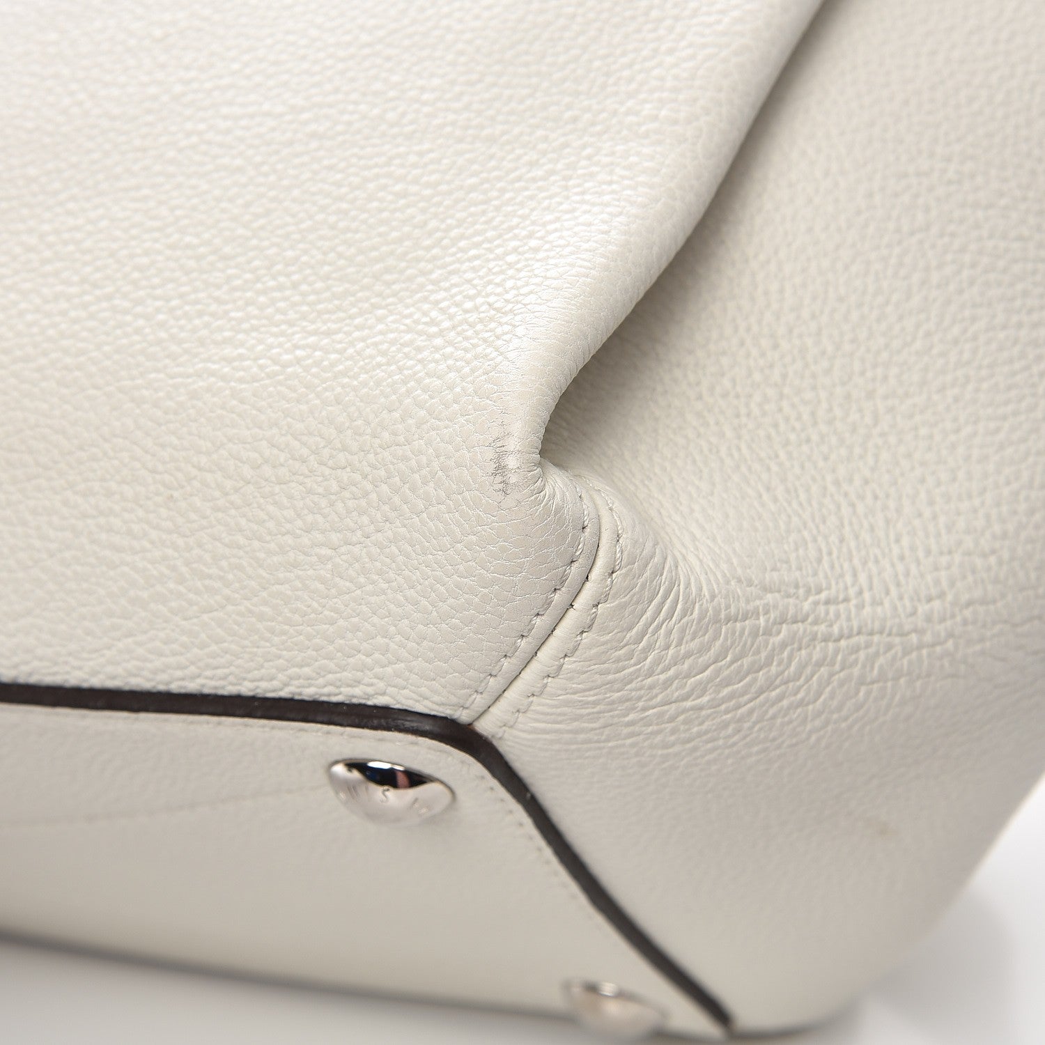 Louis Vuitton Veau Cachemire Python Babylone MM White 14 of 14