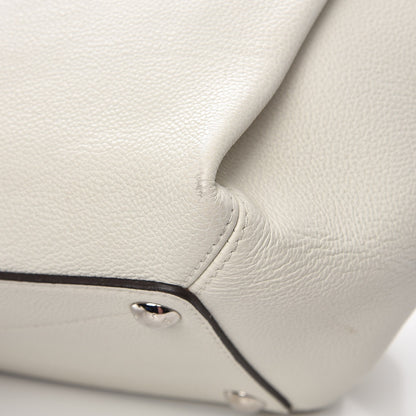Louis Vuitton Veau Cachemire Python Babylone MM White 14 of 14