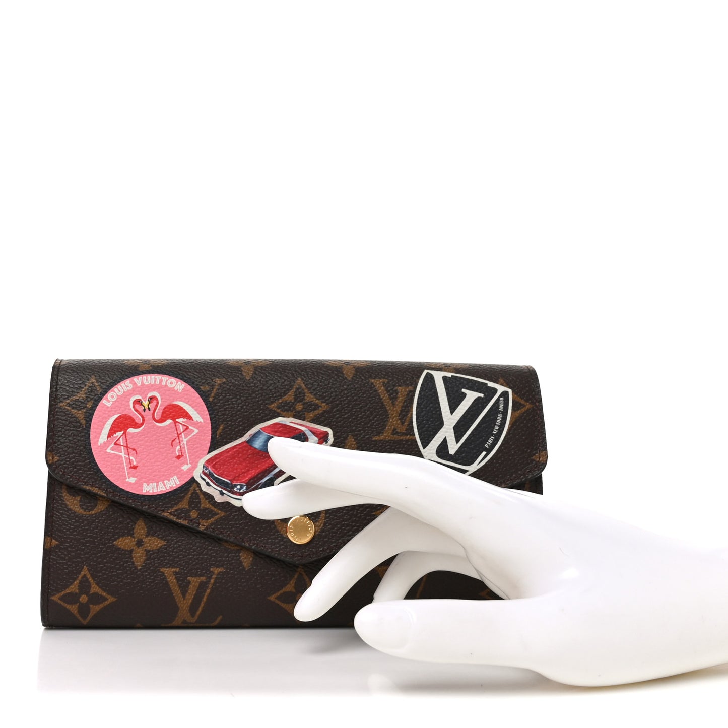 Monogram World Tour Sarah Wallet