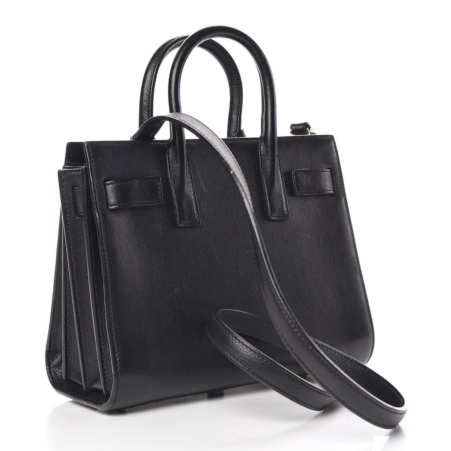 Calfskin Nano Sac de Jour Black