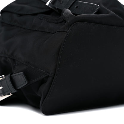 Prada Tessuto Nylon Saffiano Small Backpack Black 6 of 6