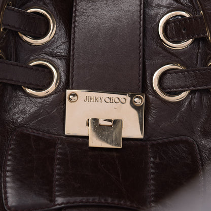 Jimmy Choo Calfskin Ramona Tote Brown 9 of 11