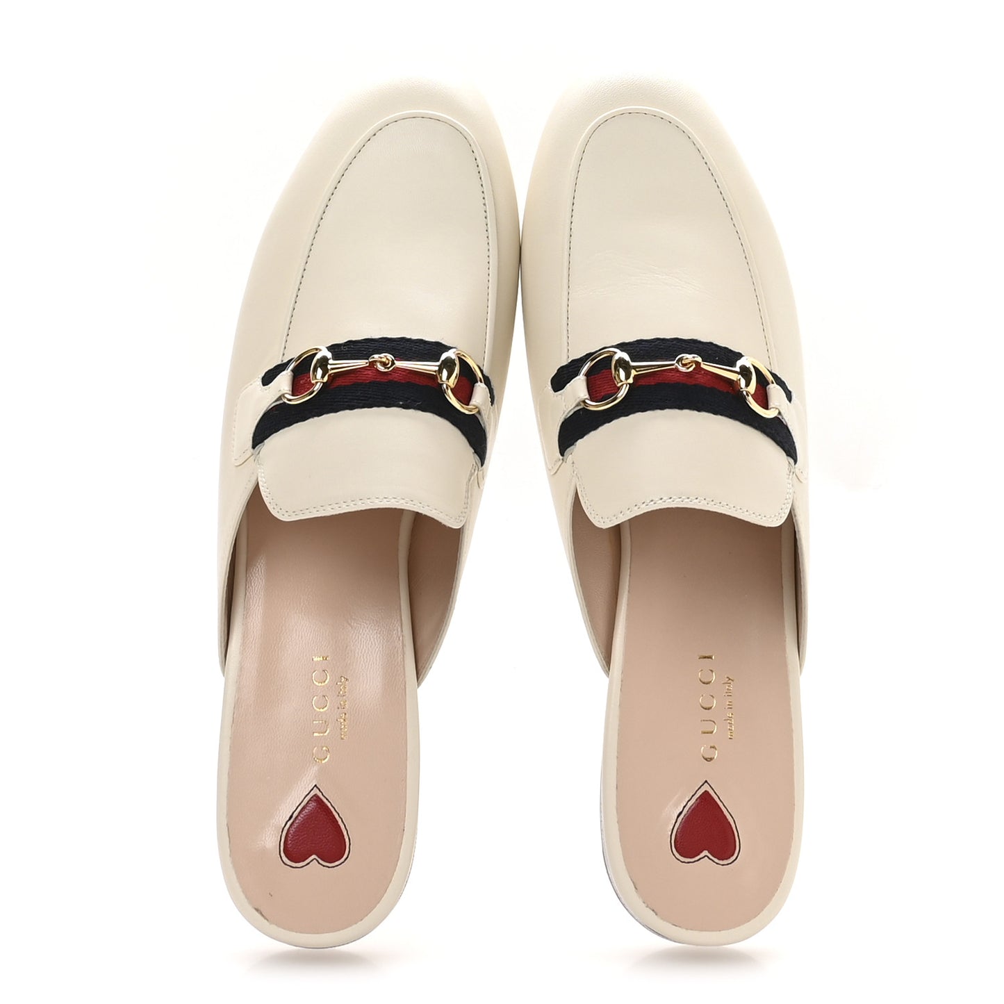 Malaga Kid Web Womens Princetown Slippers 39.5 Mystic White