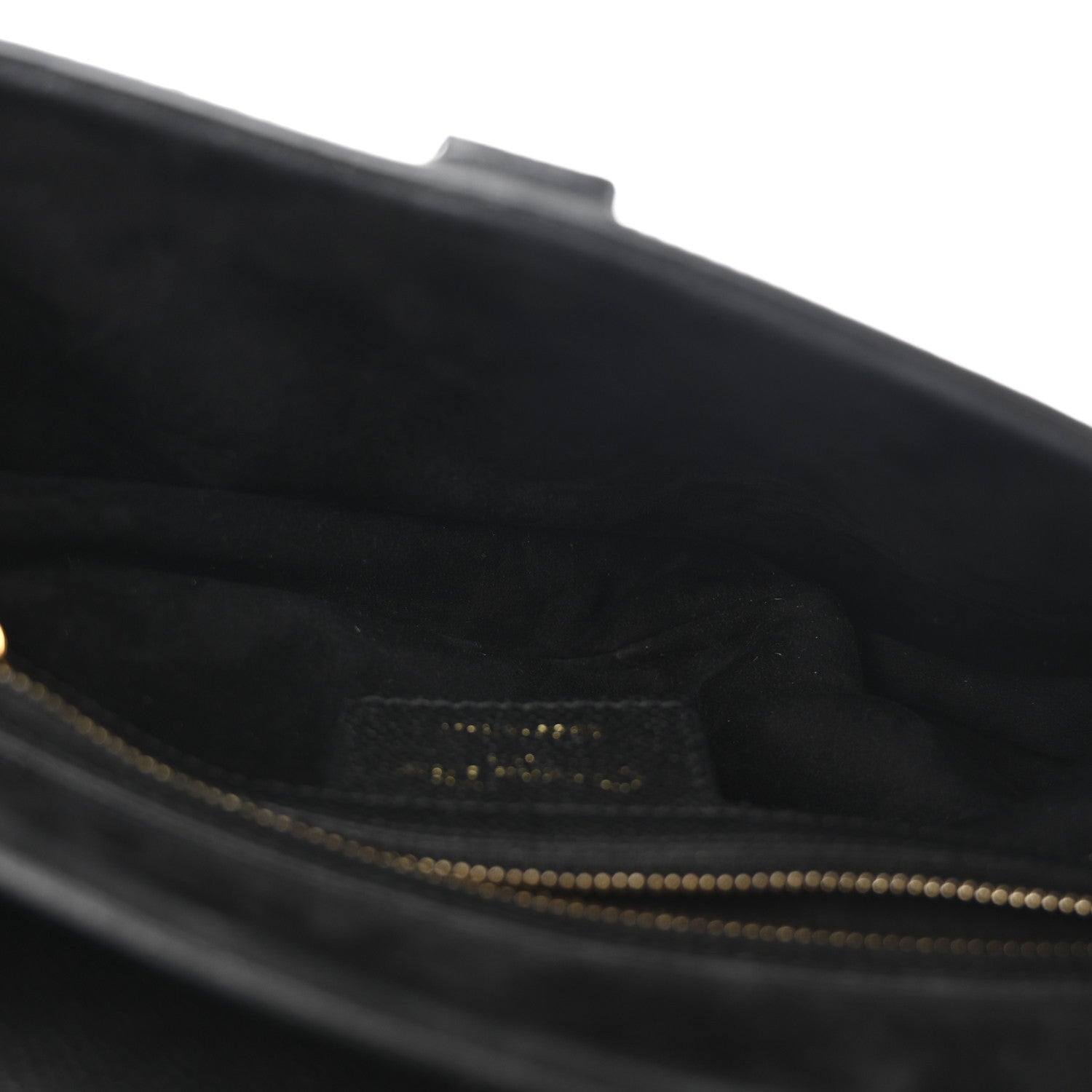 Christian Dior Grained Calfskin Saddle Bag Black 5 of 11