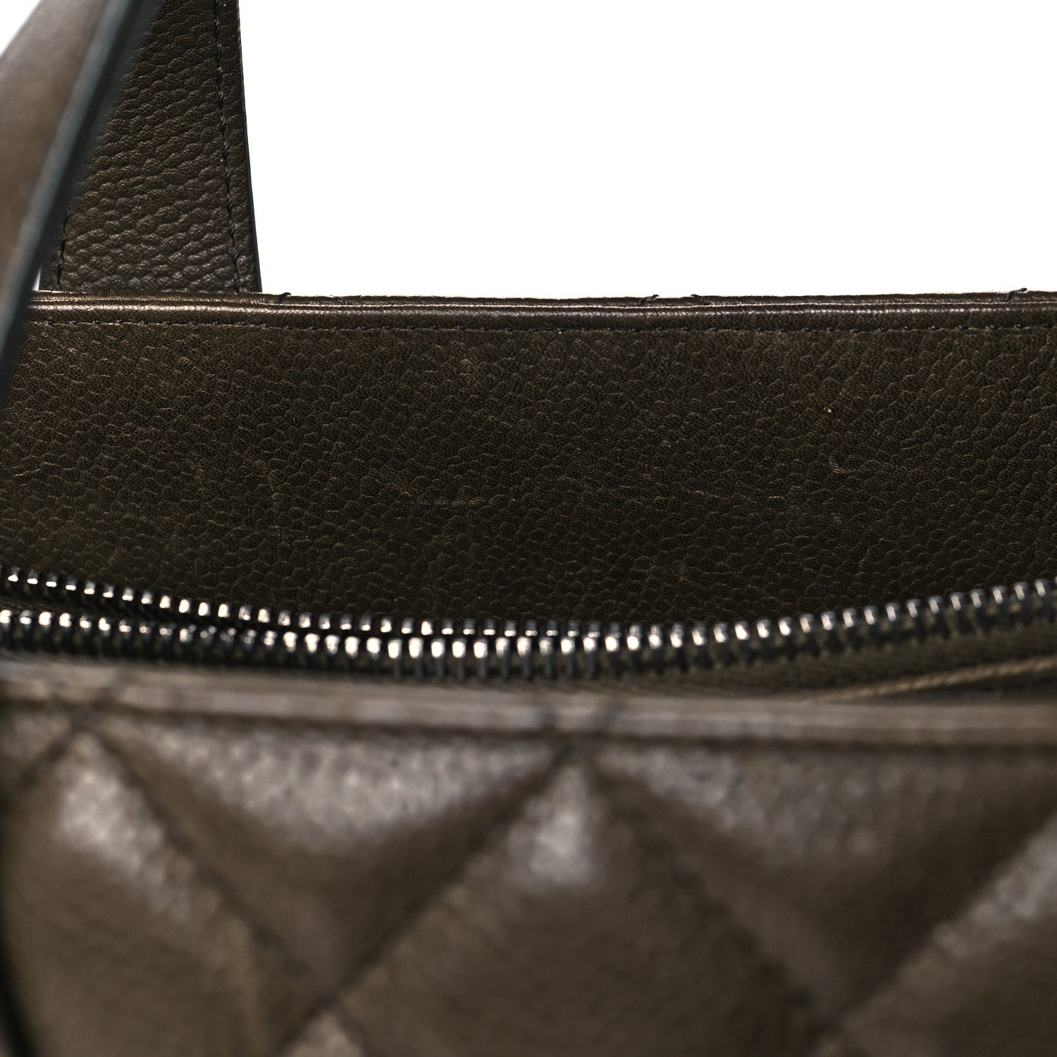 Chanel Caviar Quilted Large Casual Pocket Tote Khaki 10 of 14