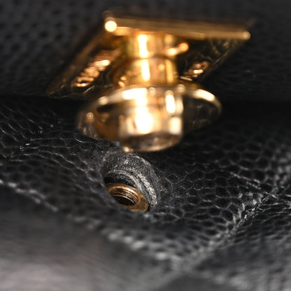 Chanel Caviar Quilted Jumbo Double Flap Black 12 of 12