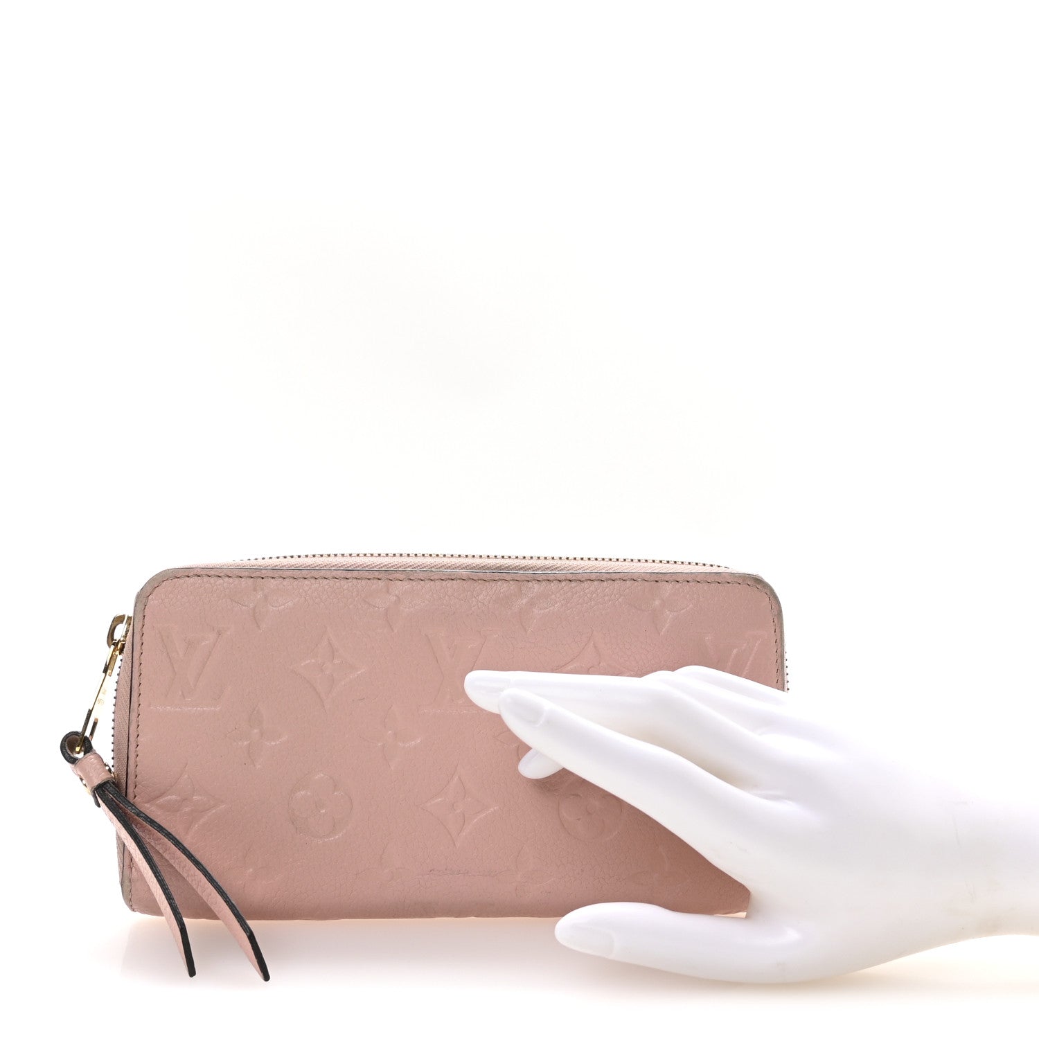 Louis Vuitton Empreinte Zippy Wallet Rose Poudre 2 of 8