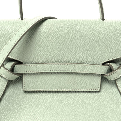 Celine Grained Calfskin Nano Belt Bag Celadon 7 of 9