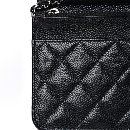 Chanel Caviar Quilted Wallet On Chain WOC Black 8 of 11