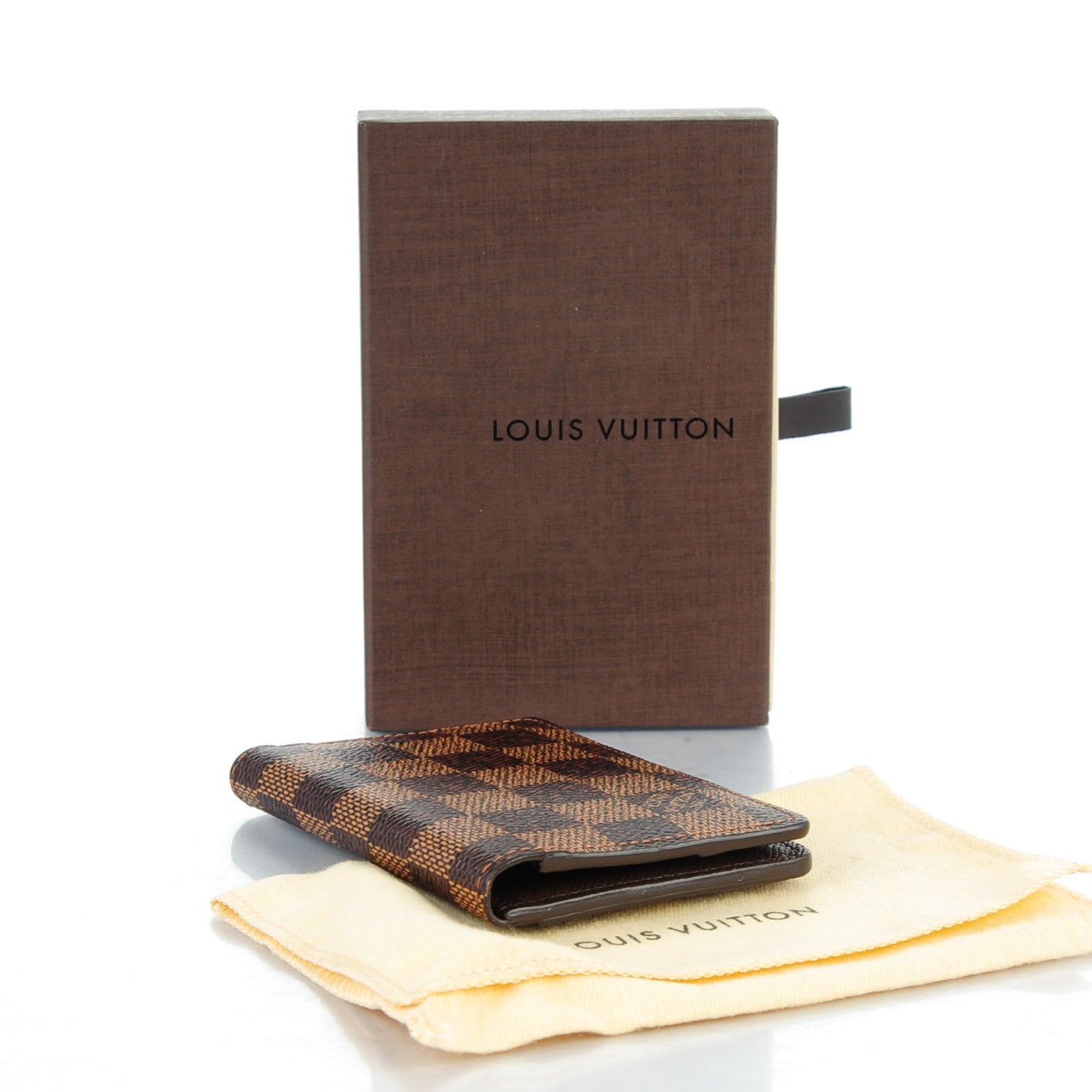 Louis Vuitton Damier Ebene Pocket Organizer NM 4 of 7