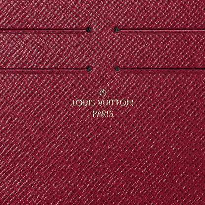 Louis Vuitton Calfskin Felicie Card Holder Insert Fuchsia 6 of 6