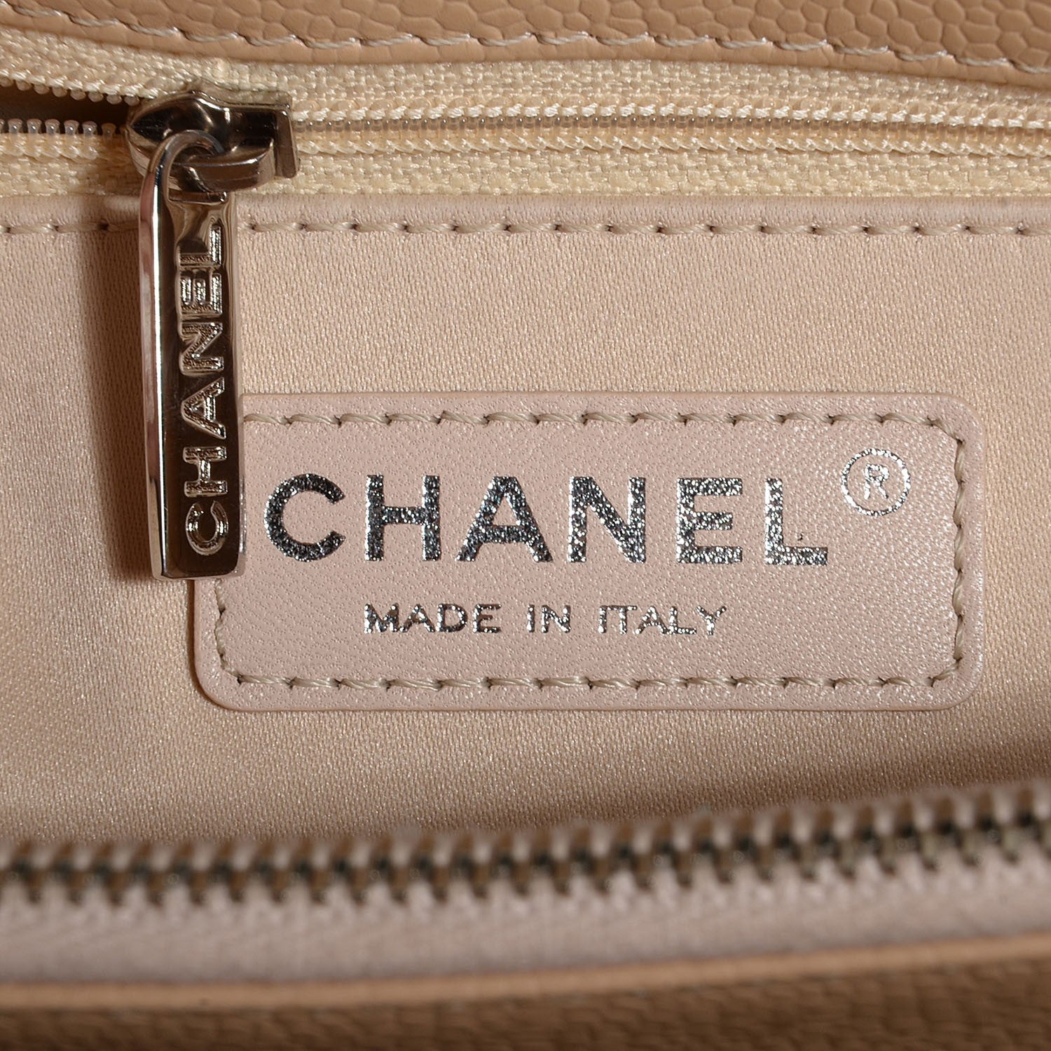 Chanel Caviar Grand Shopping Tote GST Beige Clair 6 of 8