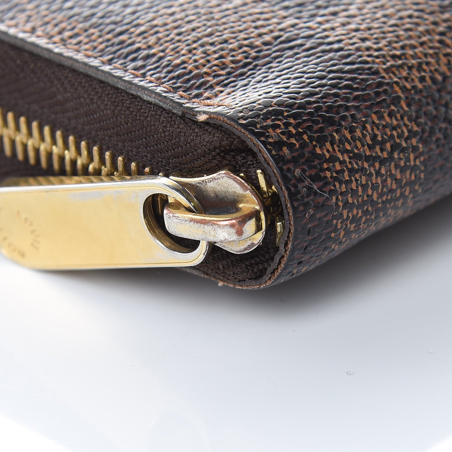 Louis Vuitton Damier Ebene Zippy Wallet 8 of 14