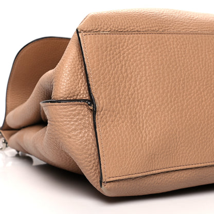 Gucci Cellarius Calfskin Large Bamboo Daily Top Handle Bag Camelia 8 of 12