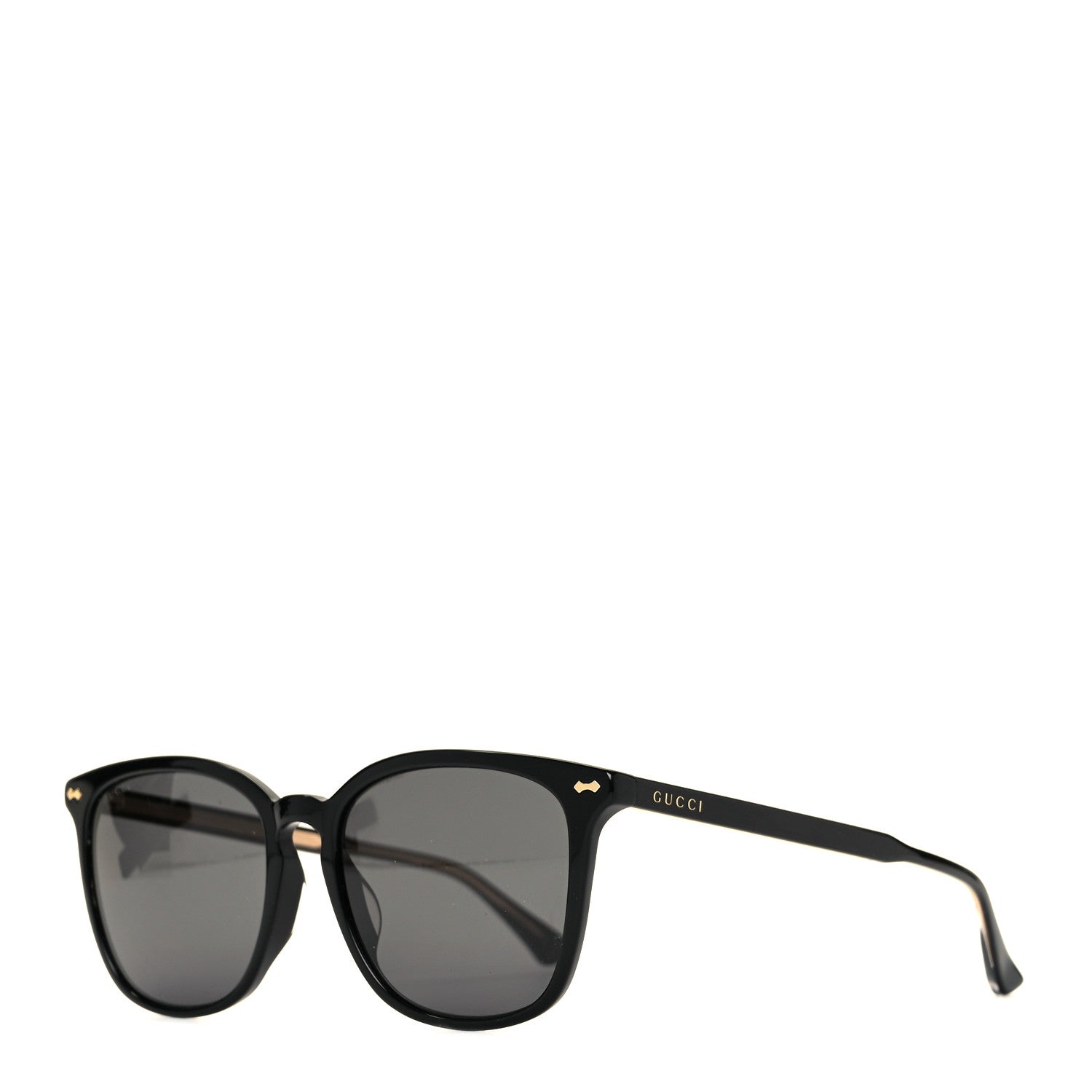 Gucci Square Sunglasses GG0194SK Black 1 of 9