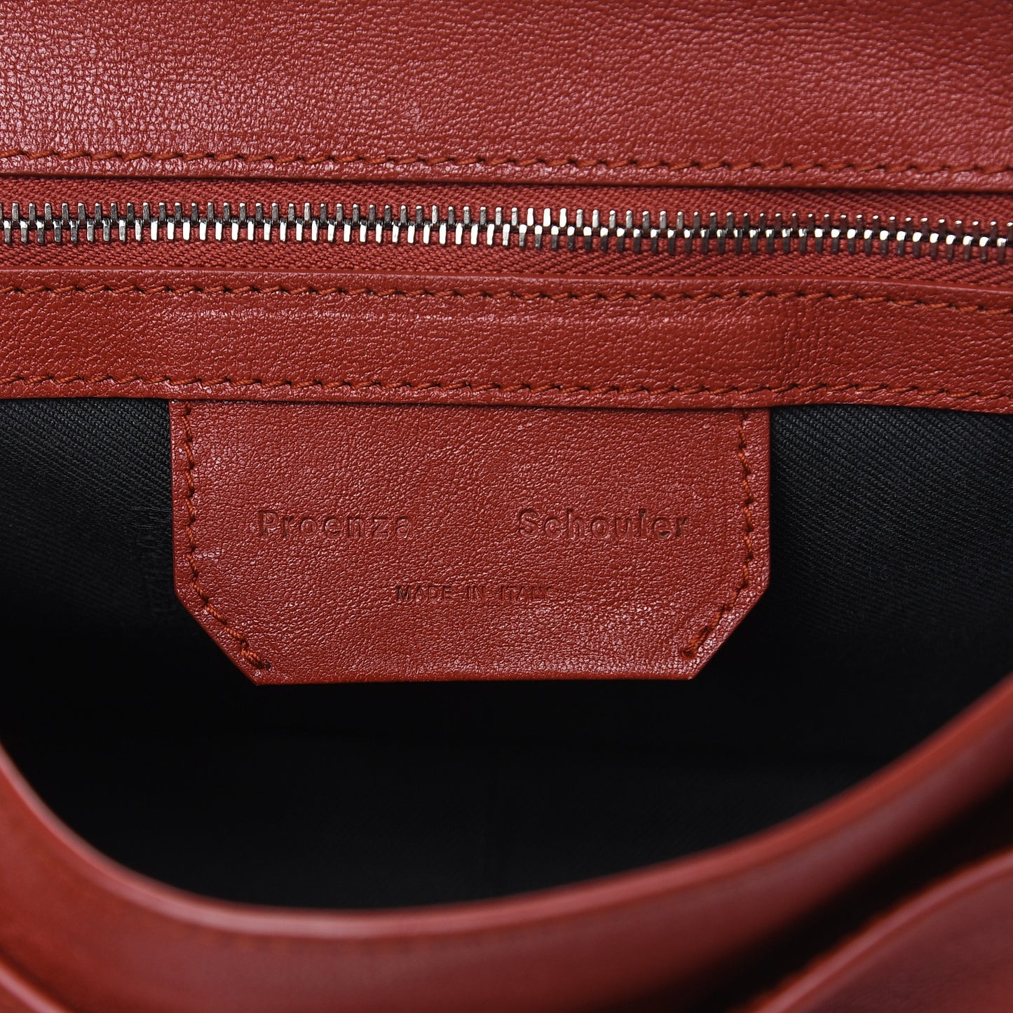 Lambskin Tiny PS1 Satchel Mandarin Red