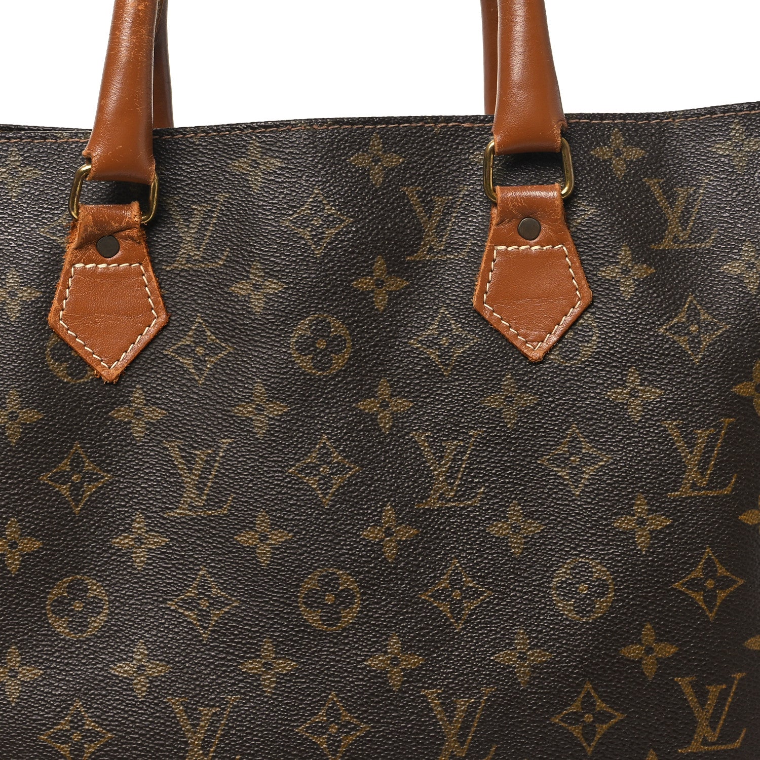 Louis Vuitton Monogram French Company Sac Plat 7 of 15