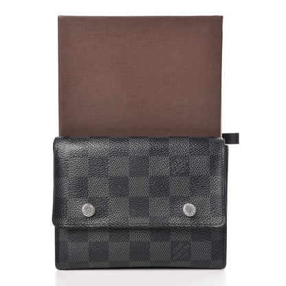 Louis Vuitton Damier Graphite Portefeuille Compact Modulable Wallet 15 of 15