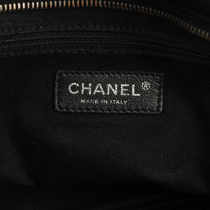 Chanel Calfskin Small Diamond Stitch Tote Black 6 of 7