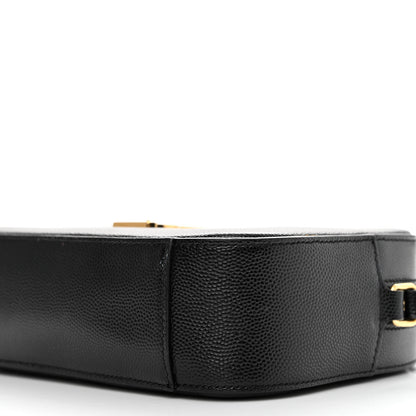 Saint Laurent Grain De Poudre Small Classic Monogram Camera Bag Black 9 of 10