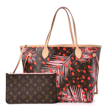 Louis Vuitton Monogram Jungle Dots Neo Neverfull MM Sugar Pink Poppy 1 of 7