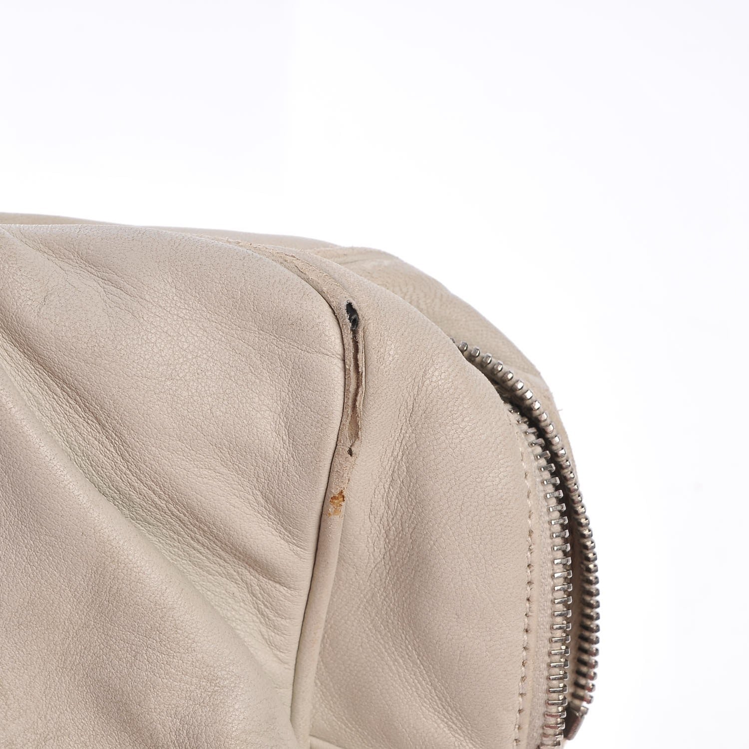 Prada Vitello Bauletto Talco 18 of 28