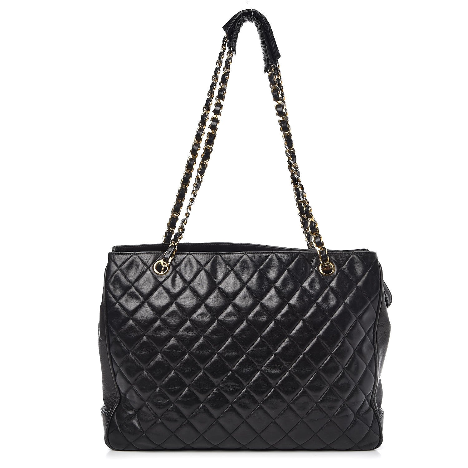 Chanel Lambskin Quilted Shoulder Bag Black 1 of 20