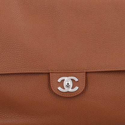 Chanel Grained Calfskin Souplissimo Maxi Flap Camel 7 of 9