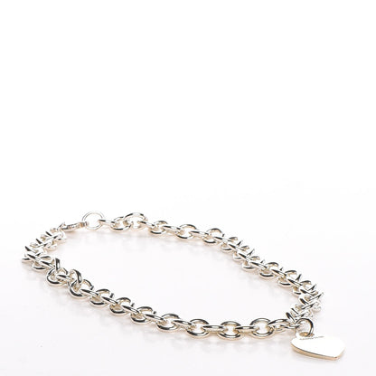 Tiffany Sterling Silver Heart Tag Necklace 4 of 6