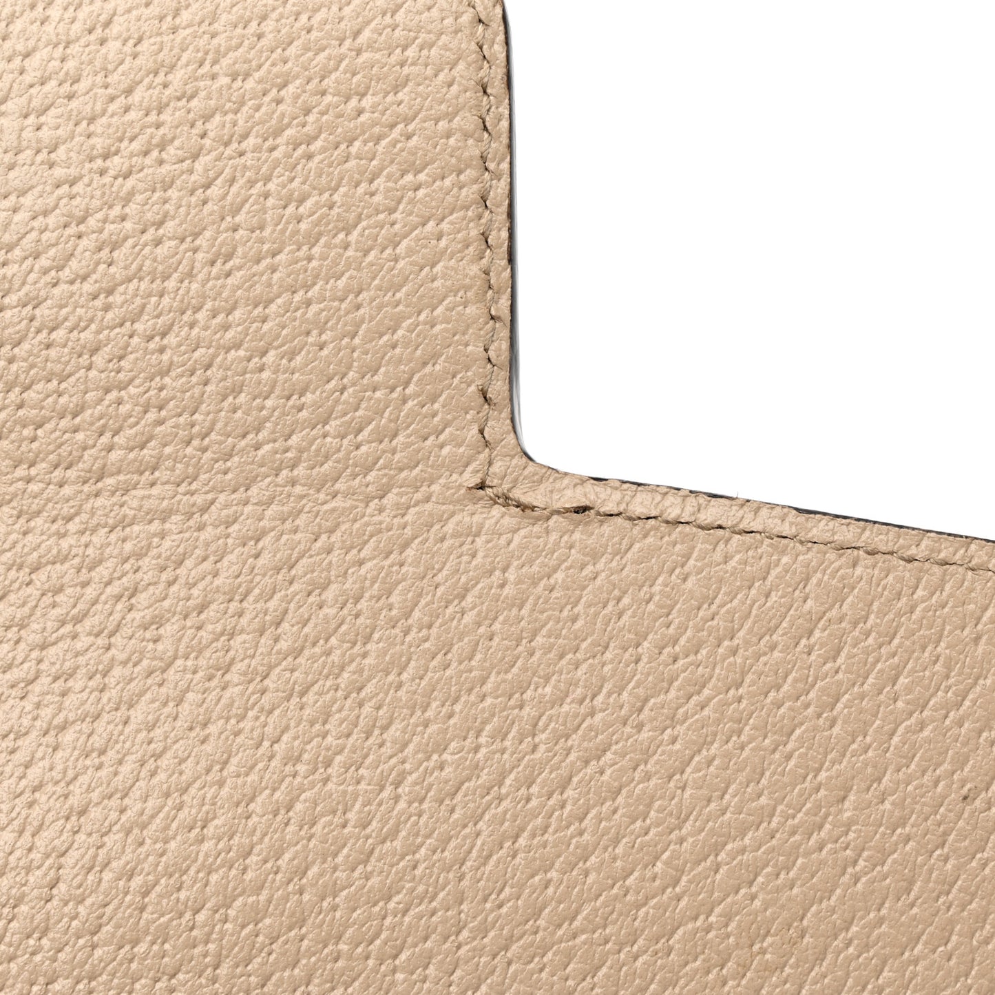 GG Supreme Monogram Textured Dollar Calfskin Horsebit 1955 Shoulder Bag Beige Mystic White Oatmeal