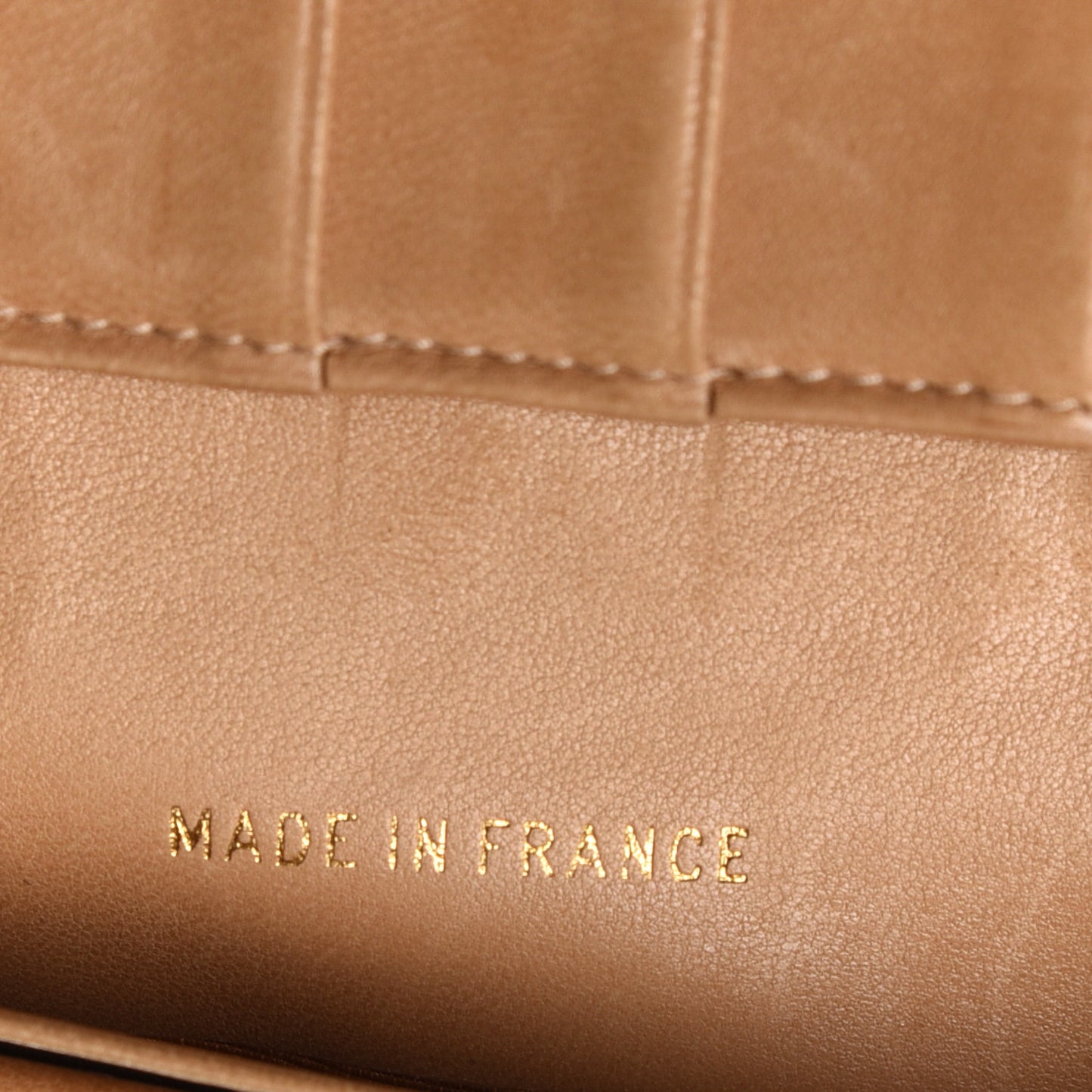 Caviar Diamond Stitched French Wallet Beige