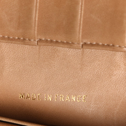 Chanel Caviar Diamond Stitched French Wallet Beige 8 of 15