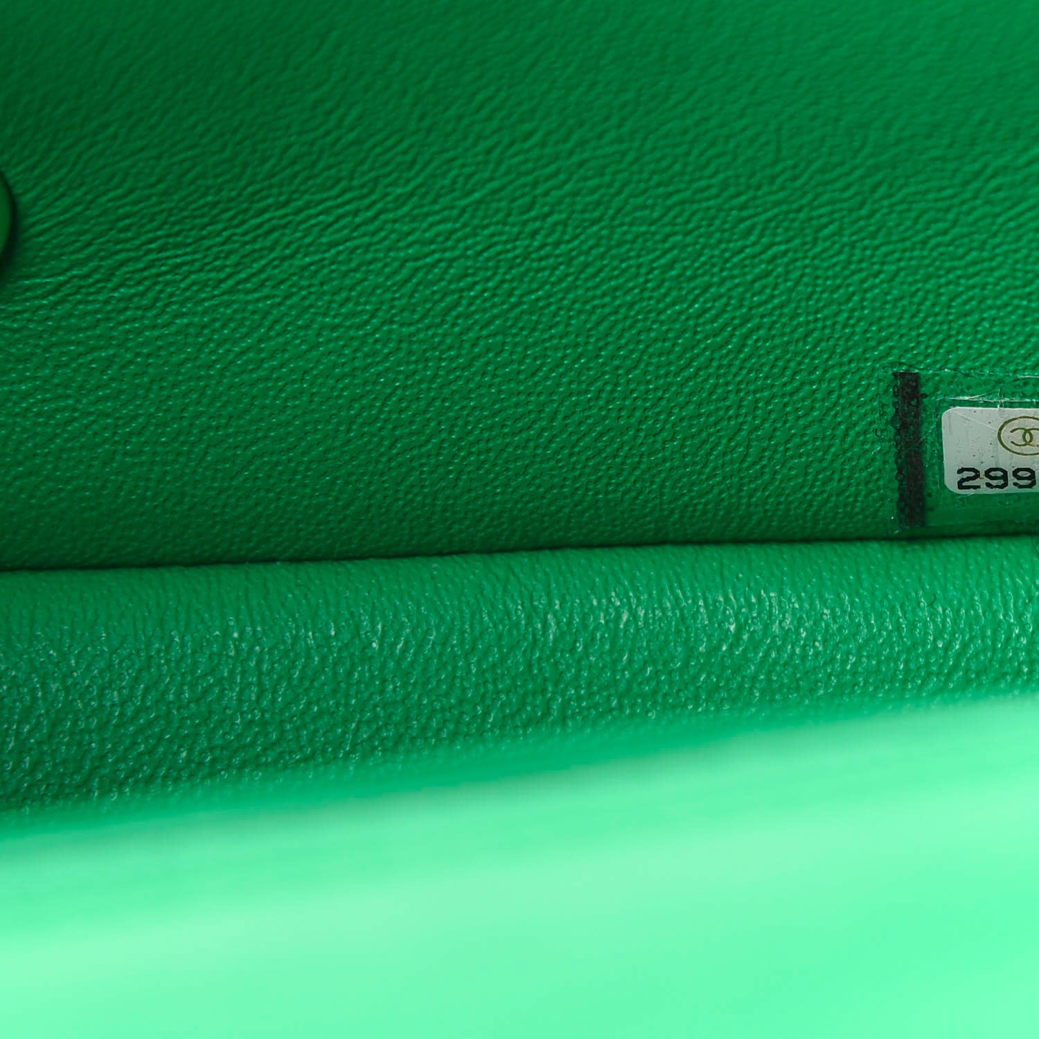 Chanel Lambskin Quilted Mini Rectangular Flap Green 8 of 10